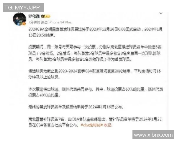 CBA全明星投票于1月25日结束赵睿能否成功入选引发关注